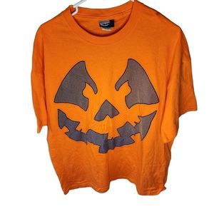 Halloween Jack O Lantern Pumpkin Tee Shirt Size XL